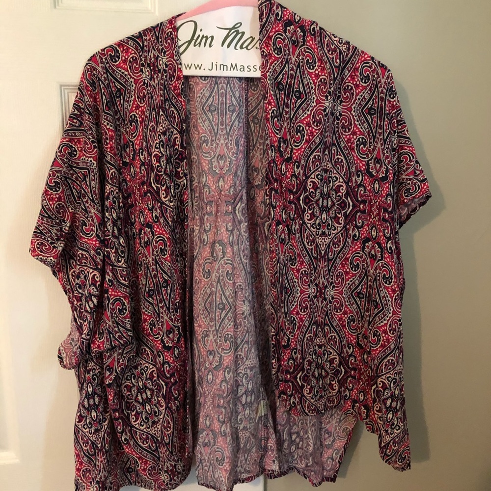 Multi color kimono
